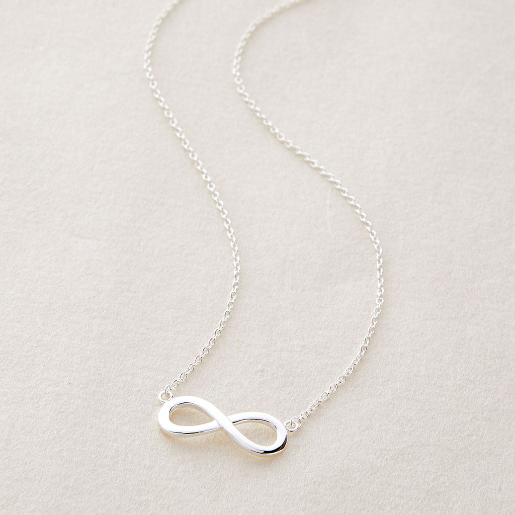 INFINITY NECKLACE - SILVER