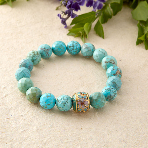 PEACE FLOWER BRACELET