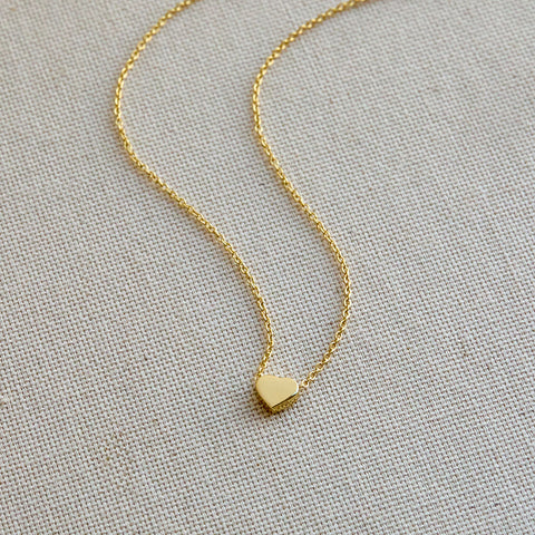 MIGHTY HEART NECKLACE- GOLD