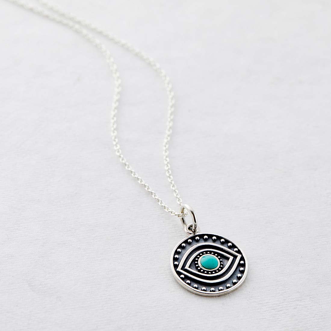 WATCH OVER ME NECKLACE Silver Sage Jewelry