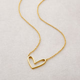 GOOD HEART NECKLACE- GOLD