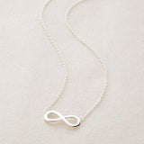 INFINITY NECKLACE - SILVER