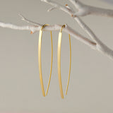 EDGE OF LIGHT EARRINGS- GOLD