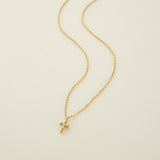 GOLD CROSS NECKLACE