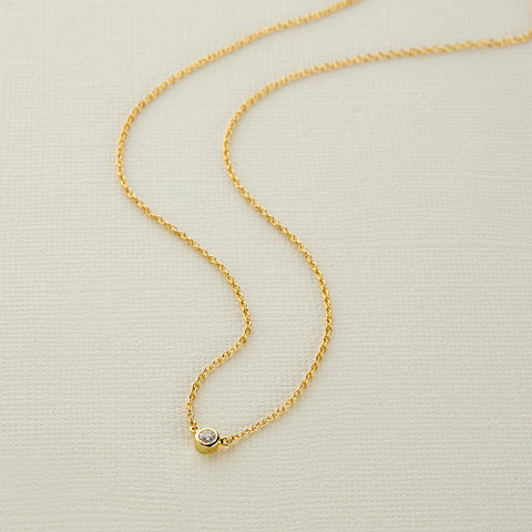 JUST ONE NECKLACE- GOLD