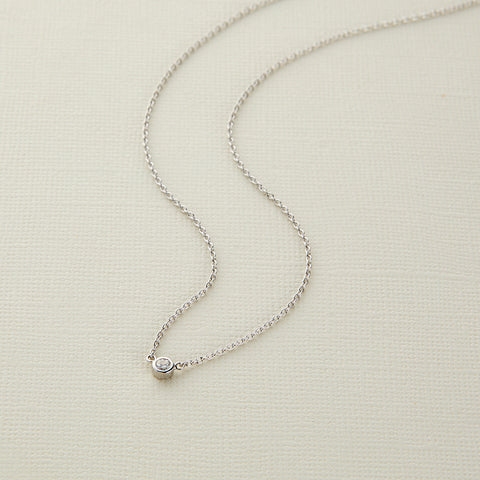 JUST ONE NECKLACE- SILVER