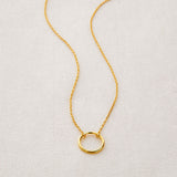 SACRED CIRCLE NECKLACE- GOLD
