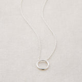 SACRED CIRCLE NECKLACE- SILVER