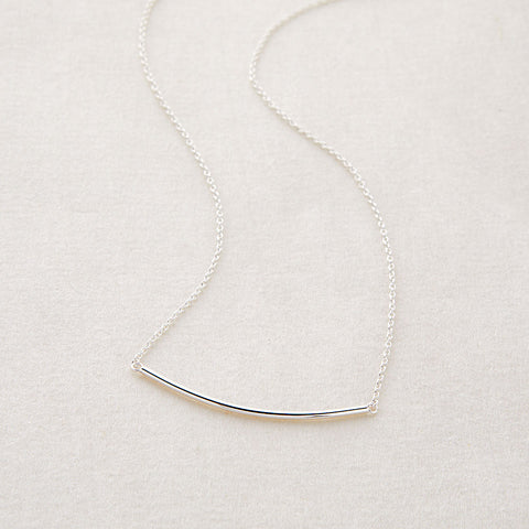 BRIDGE BETWEEN NECKLACE - SILVER