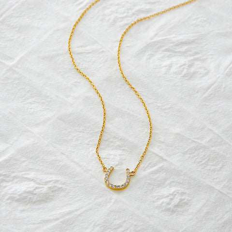 SPARKLING LUCK NECKLACE - GOLD