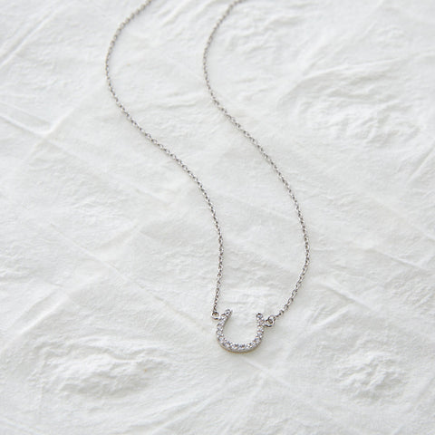 SPARKLING LUCK NECKLACE - SILVER