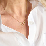 GOOD HEART NECKLACE- GOLD
