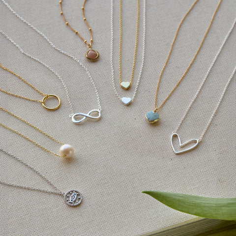 MIGHTY HEART NECKLACE- GOLD