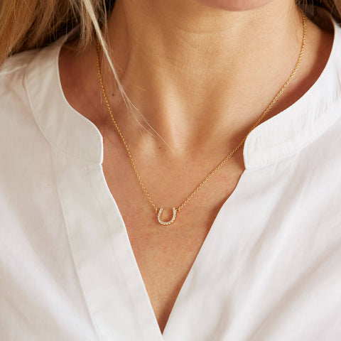 SPARKLING LUCK NECKLACE - GOLD