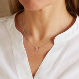 SPARKLING LUCK NECKLACE - SILVER