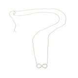 INFINITY NECKLACE - SILVER