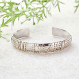 SILVER LOVE CUFF